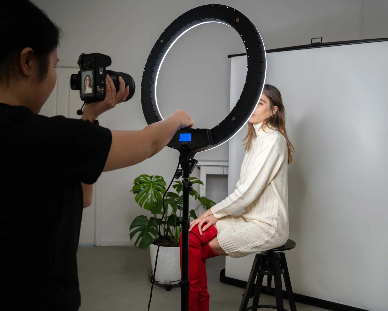 22" LED Portable Ring Light - Platinum Pro II (DEMO STOCK 1)