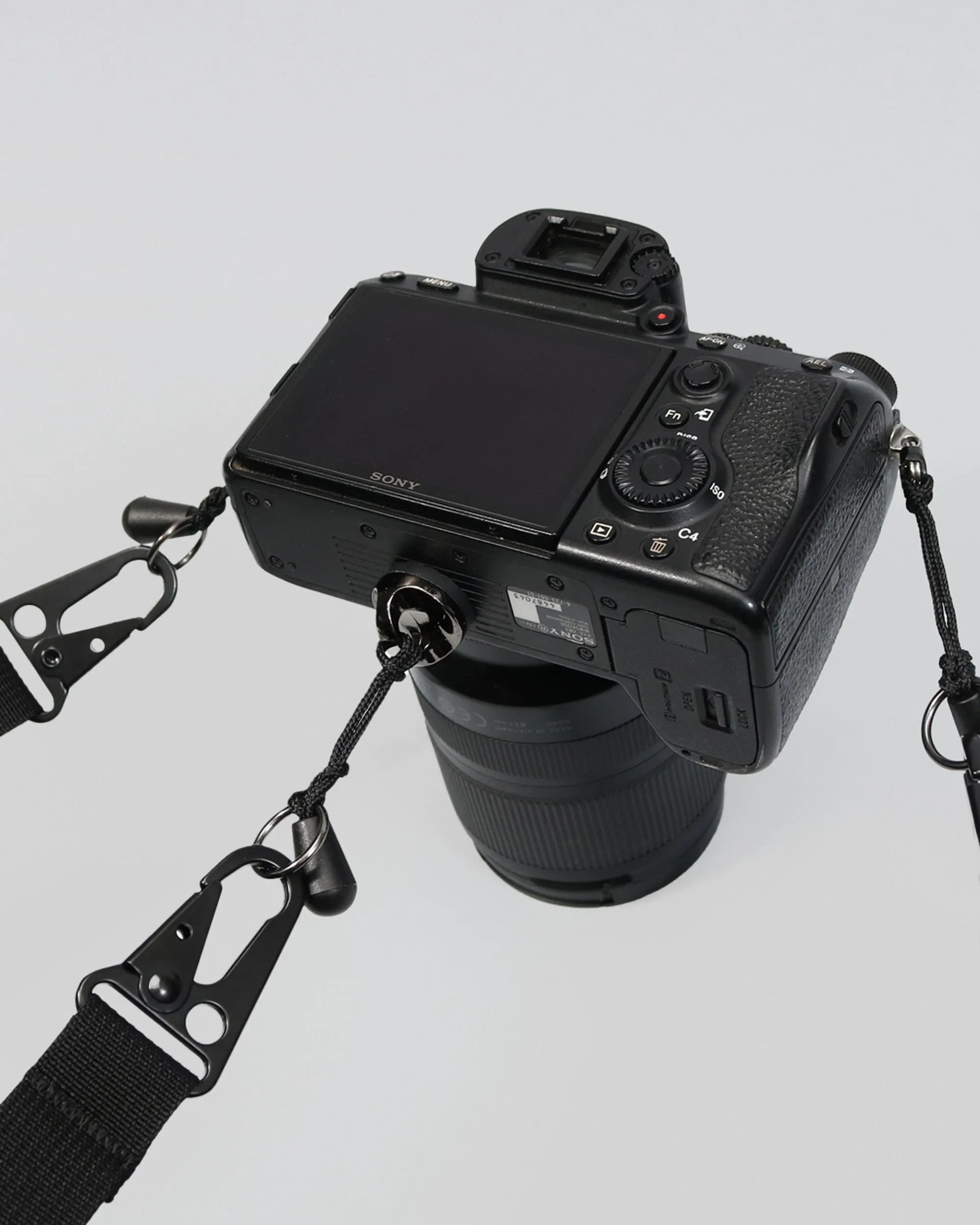 3Point Cycling Camera Strap Black