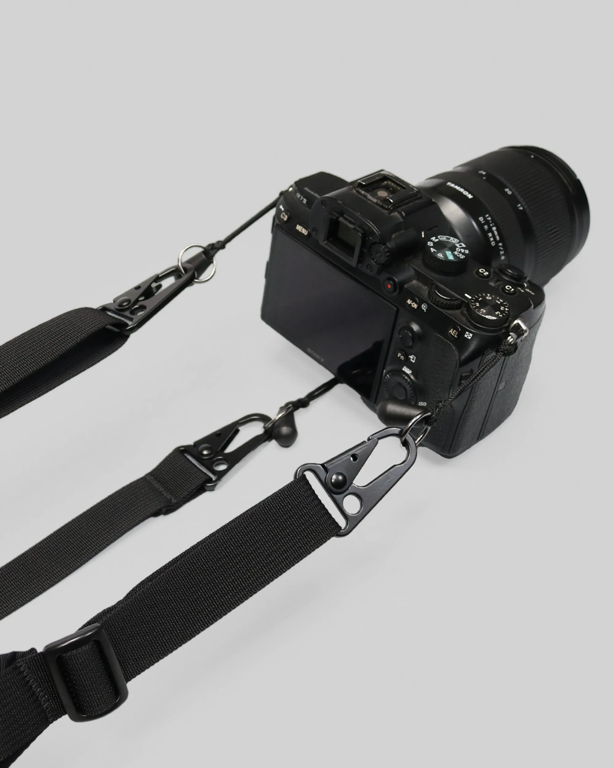 3Point Cycling Camera Strap Black