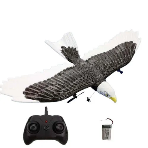 405mm Wingspan Eagle RC Aircraft - 2.4G Remote Control Foam Glider for Kids