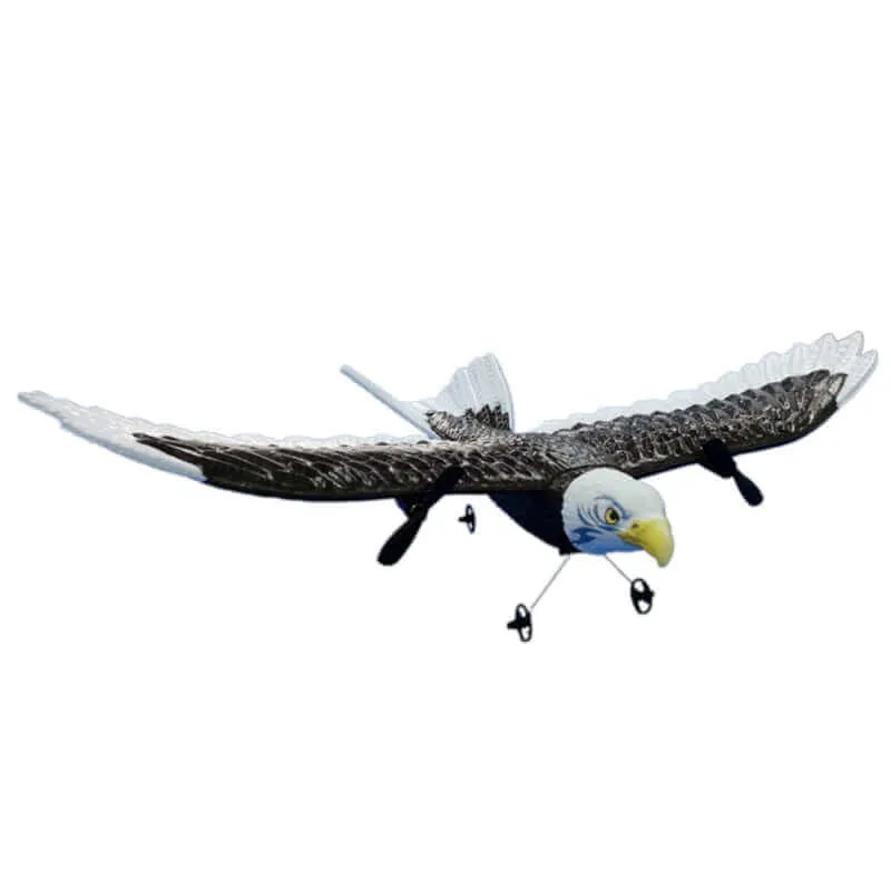 405mm Wingspan Eagle RC Aircraft - 2.4G Remote Control Foam Glider for Kids