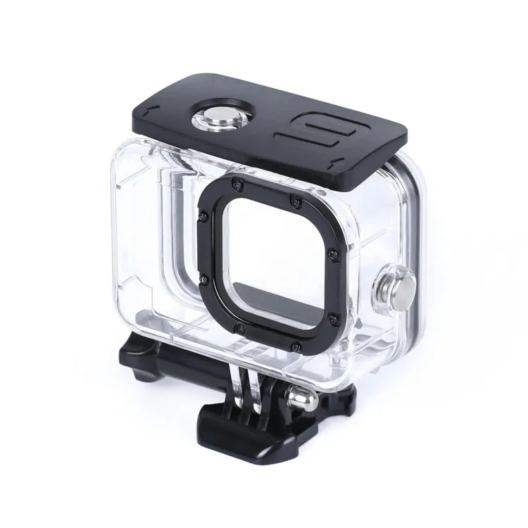 45m Waterproof Housing Protective Case with Buckle Basic Mount & Screw For GoPro HERO10 Black / HERO9 Black