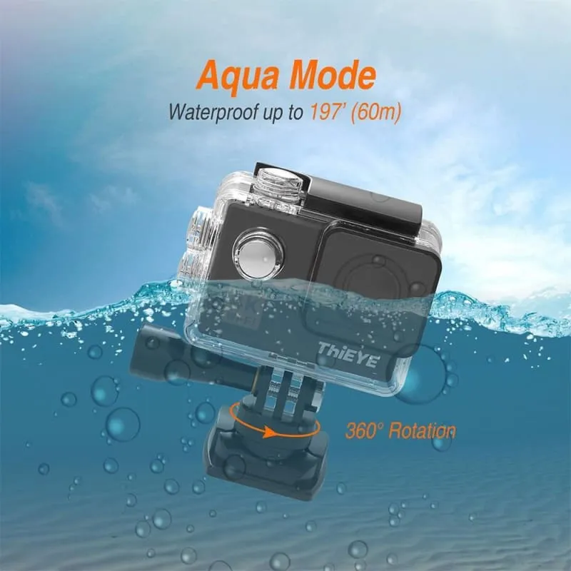 4K Ultra HD Action Camera with Gyro Stabilizer