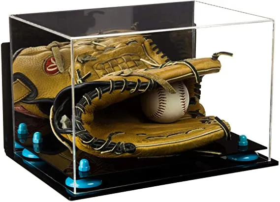 Acrylic Baseball Glove Display Case - Mirror Wall Mounts ((A018/V40))