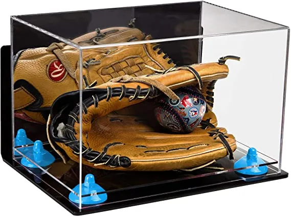 Acrylic Baseball Glove Display Case - Mirror Wall Mounts ((A018/V40))