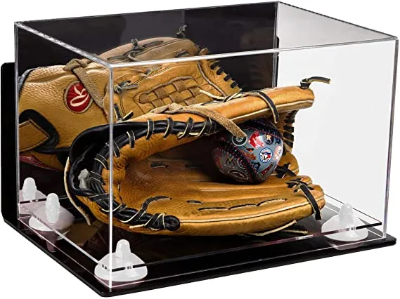 Acrylic Baseball Glove Display Case - Mirror Wall Mounts ((A018/V40))