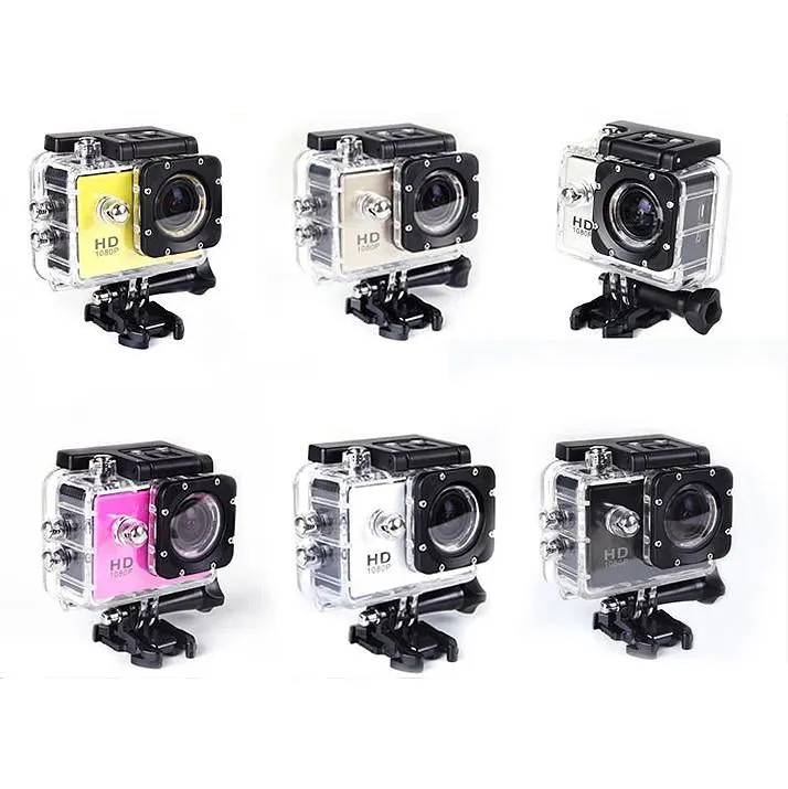 Action Sports Waterproof Camera & Complete Accessory Kit Full HD 1080p Video Photo Helmetcam SJ5000 DV