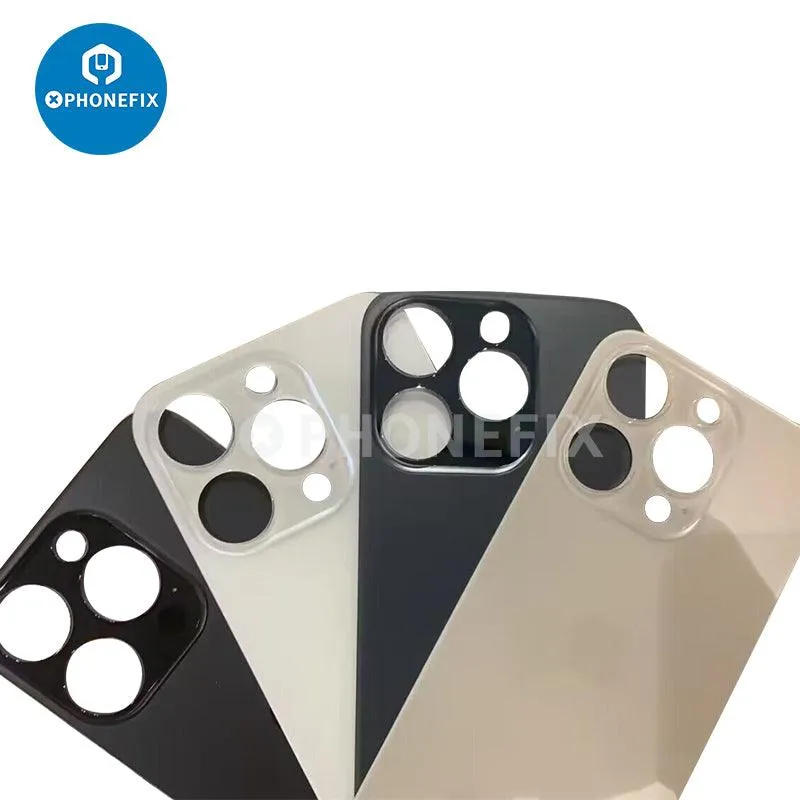 Back Cover Glass With Big Camera Hole For iPhone 15 Series