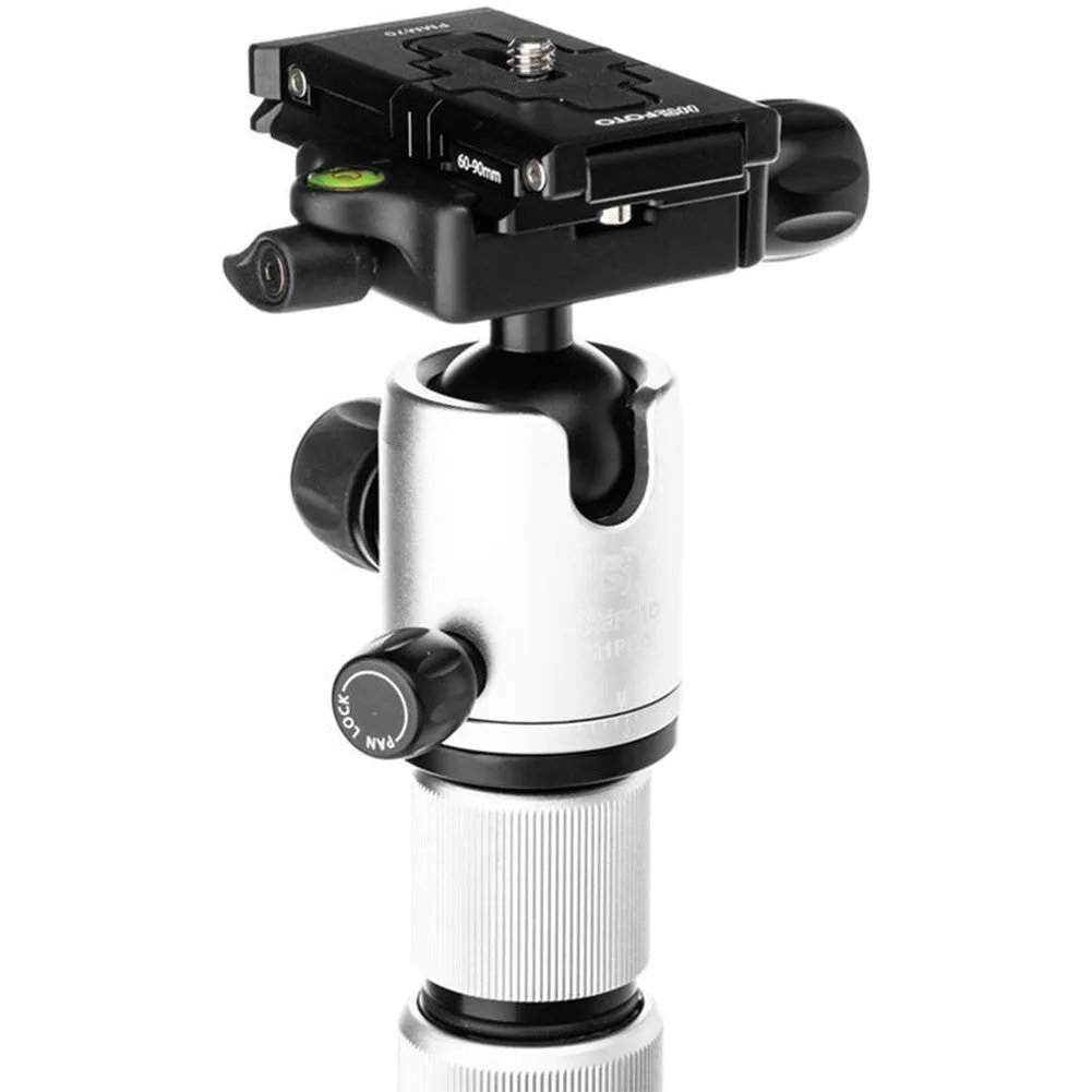 Benro MeFoto Roadtrip Pro 6-in-1 Tripod, Carbon Fibre - Silver