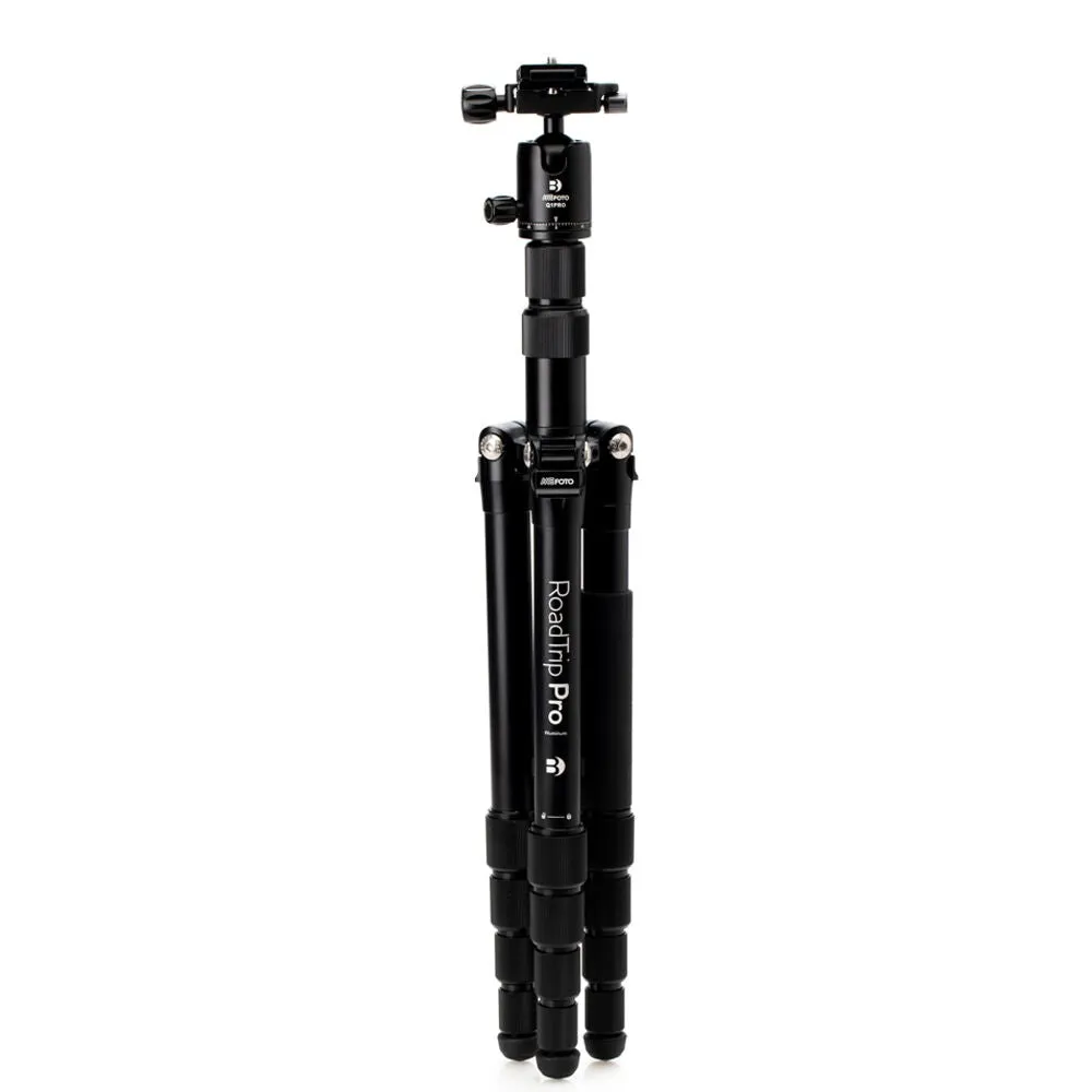 Benro MeFOTO RoadTrip Pro Aluminum Series 1 Travel Tripod with Ball Head and Monopod | Black