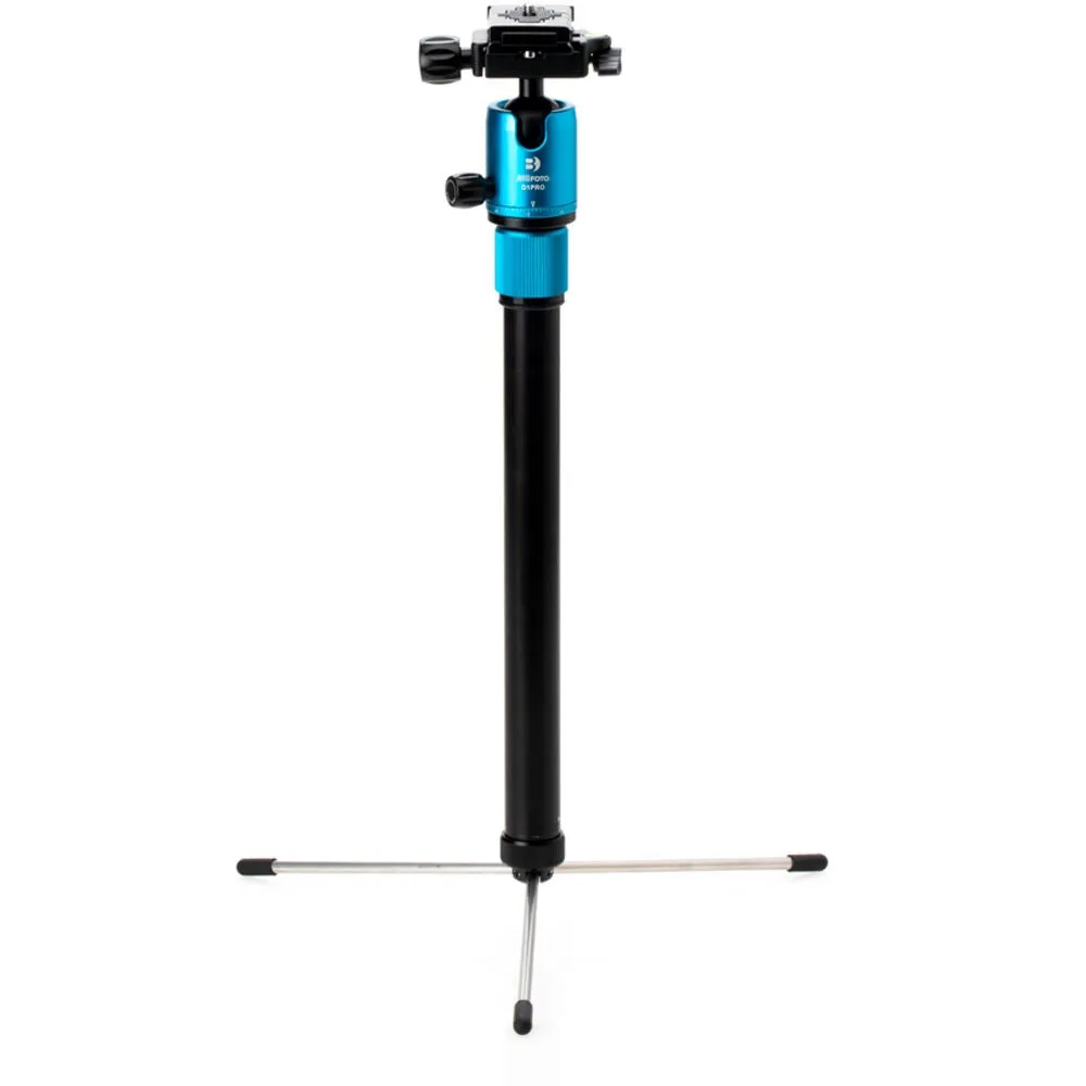 Benro MeFOTO RoadTrip Pro Aluminum Series 1 Travel Tripod with Ball Head and Monopod | Pacific Blue