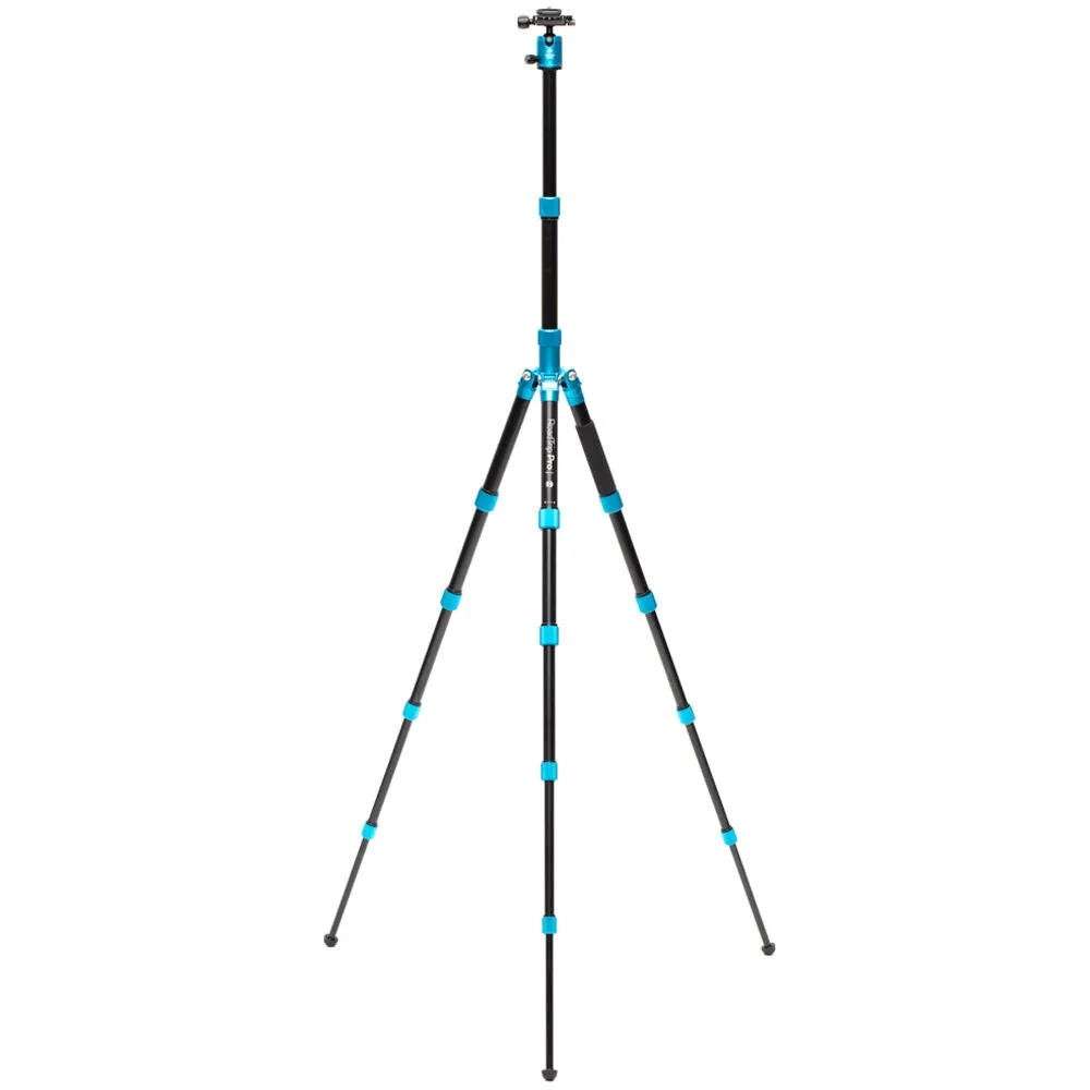 Benro MeFOTO RoadTrip Pro Aluminum Series 1 Travel Tripod with Ball Head and Monopod | Pacific Blue