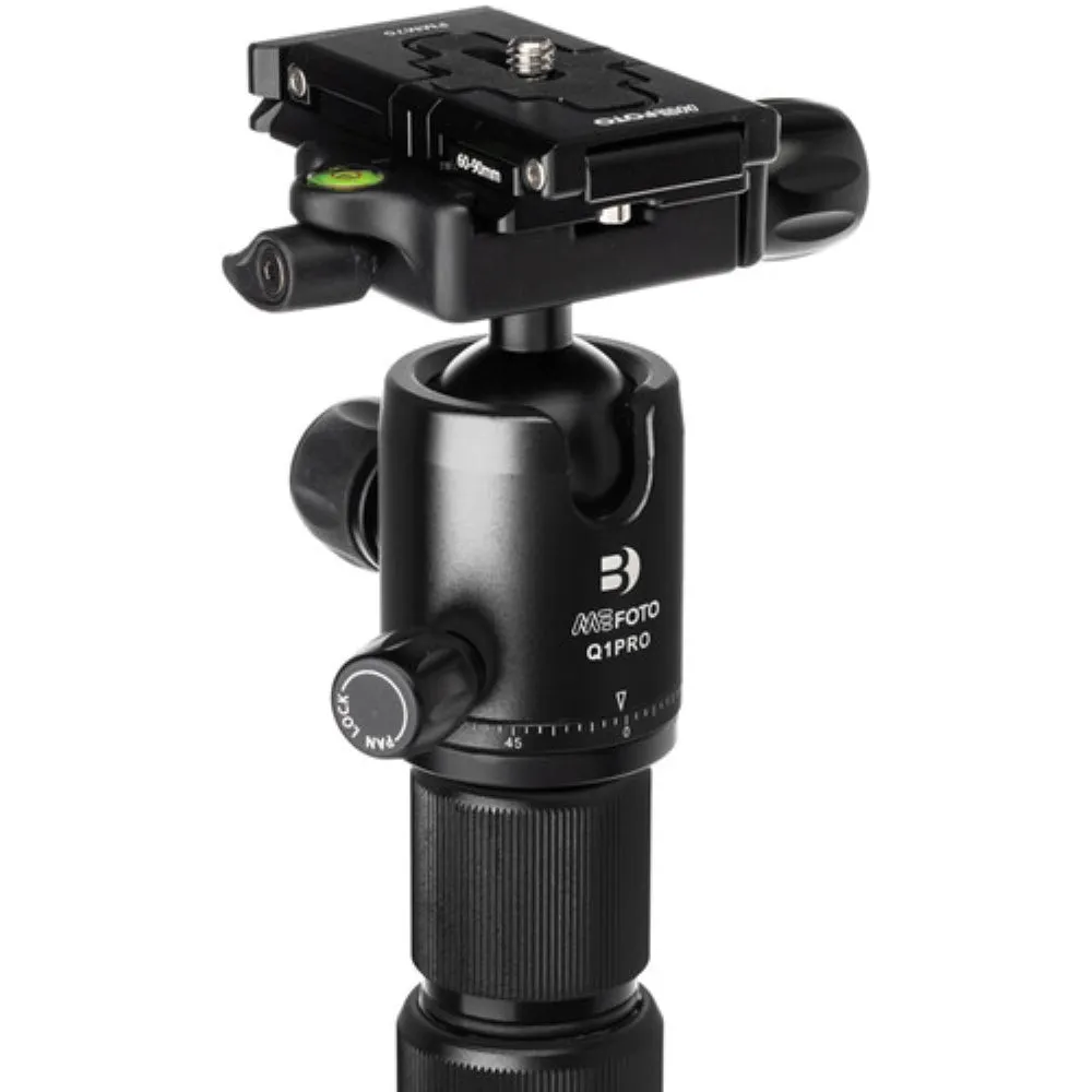 Benro MeFOTO RoadTrip Pro Carbon Fiber Series 1 Travel Tripod with Ball Head and Monopod | Black