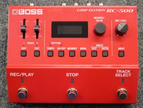 Boss RC-500 Stereo Loop Station Guitar Effects Pedal