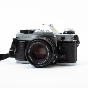 Canon AE-1 Program w/ 50mm FD f/1.8, CLA'd