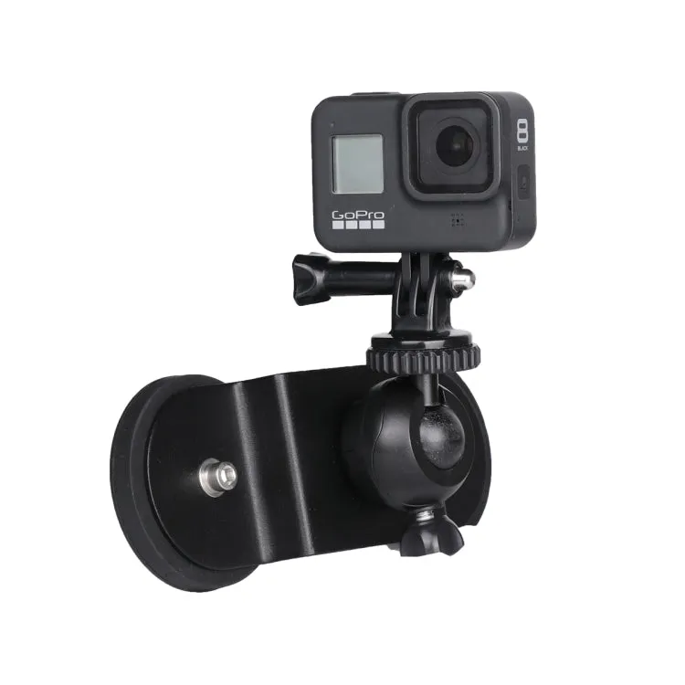 Car Suction Cup Mount Bracket for GoPro Hero11 Black / HERO10 Black / HERO9 Black / HERO8 Black /7 /6 /5 /5 Session /4 Session /4 /3  /3 /2 /1, Xiaoyi and Other Action Cameras, Size: L(Black)