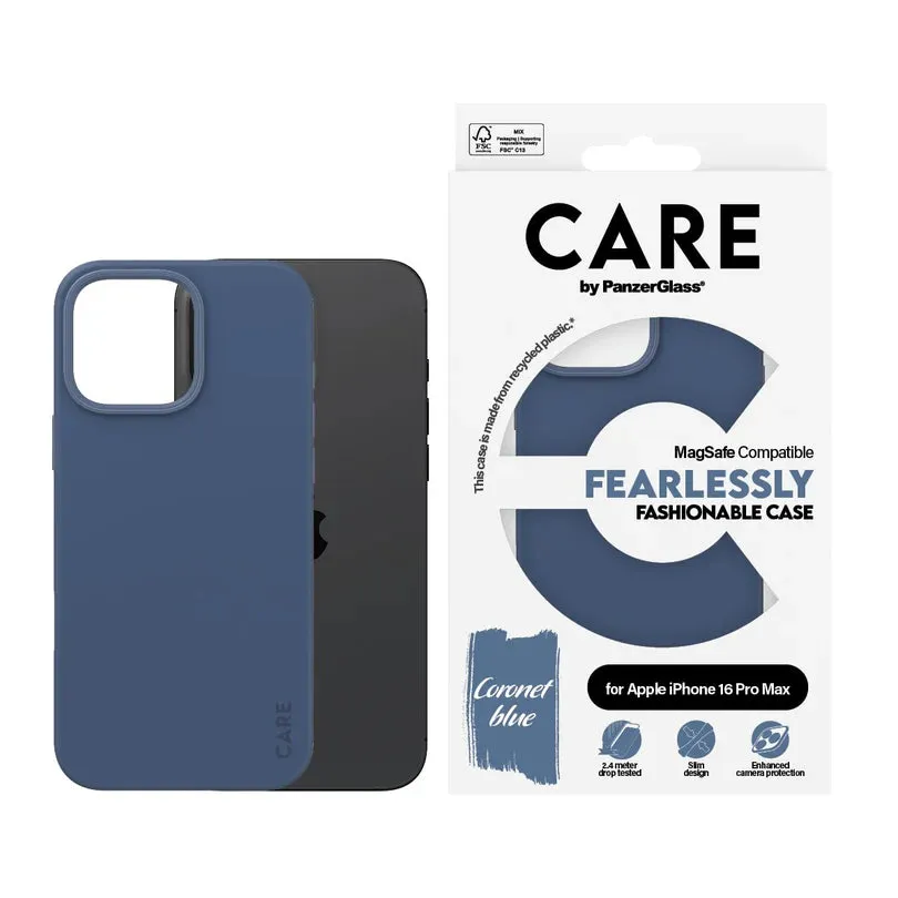 Care Fashionable Case Blue w/ MagSafe for iPhone 16 Series