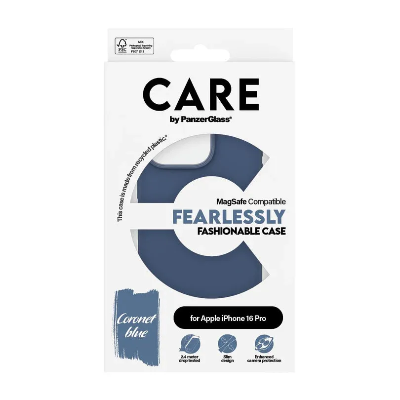 Care Fashionable Case Blue w/ MagSafe for iPhone 16 Series