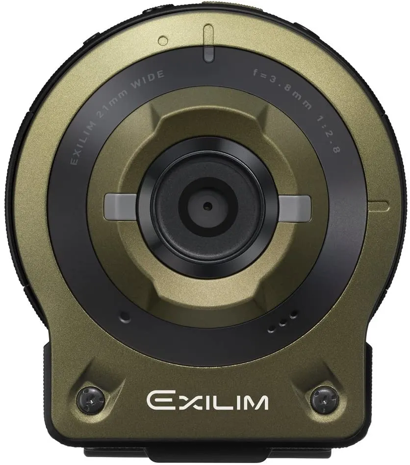 Casio EX-FR10 ExiIlm Life Style Digital Separable Action Camera 14.1 MP, 2" LCD, 1080p Green