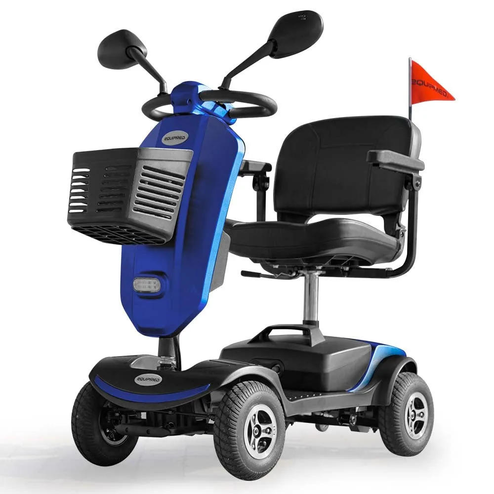 Comfortable Electric Mobility Scooter with Suspension - Equipmed