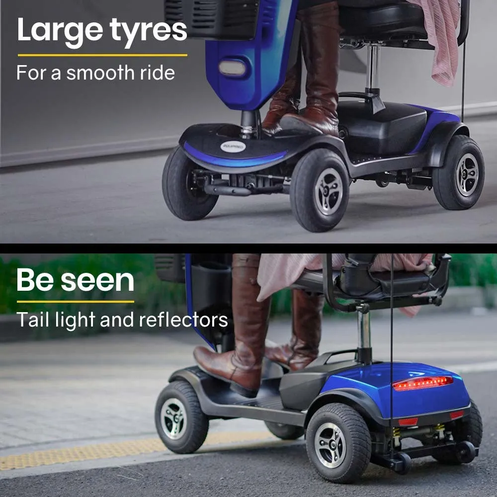 Comfortable Electric Mobility Scooter with Suspension - Equipmed