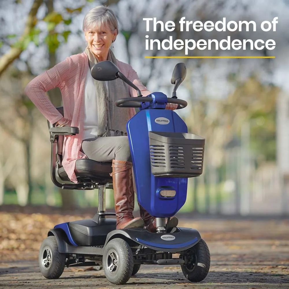 Comfortable Electric Mobility Scooter with Suspension - Equipmed