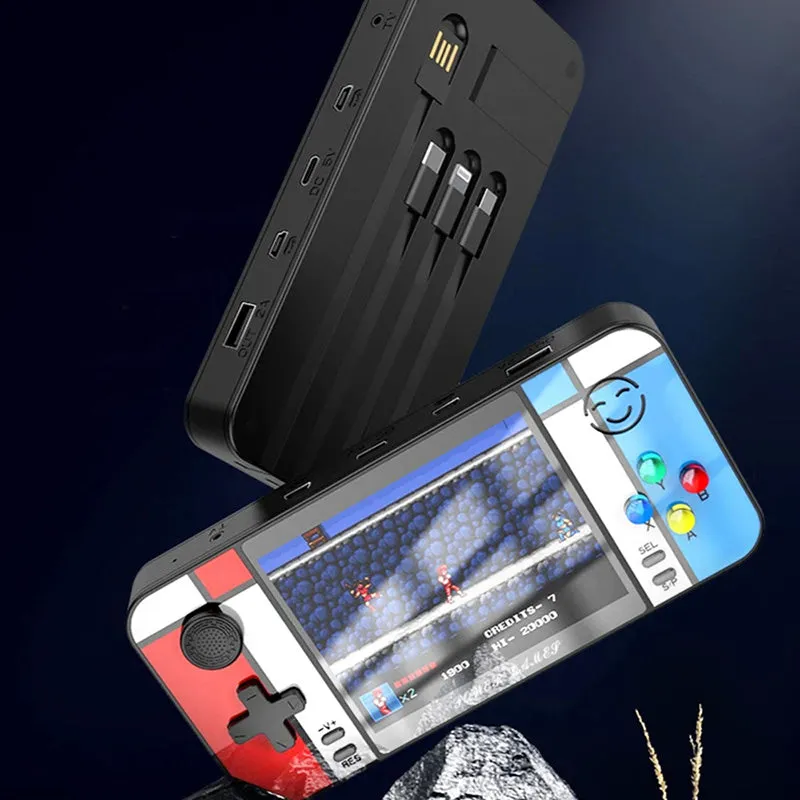 D41 2-in-1 Handheld Game Console Power Bank