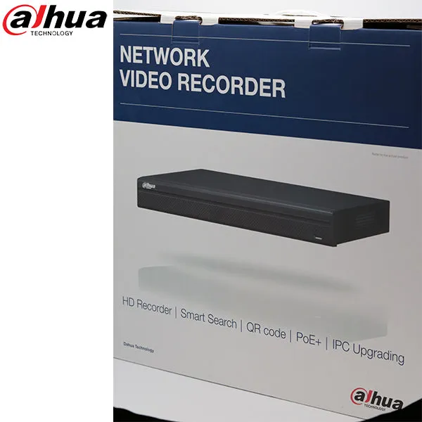 Dahua / 16-Channel / 8MP / PoE NVR / 2 SATA / HDD Sold Separately / DH-N42B3P