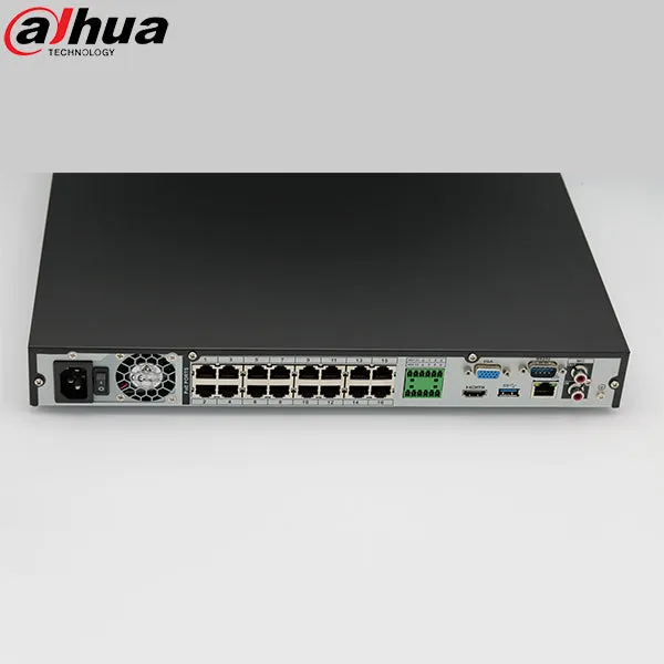 Dahua / 16-Channel / 8MP / PoE NVR / 2 SATA / HDD Sold Separately / DH-N42B3P