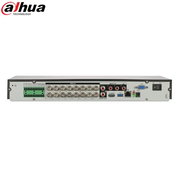 Dahua / HDCVI DVR / 16 Channels / Analytics /1U / Penta-brid / 8MP / 4k / 4TB HDD / X72A3A4