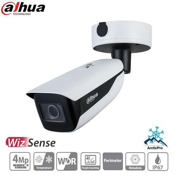 Dahua / IP / 4MP / ePoE Network Bullet Camera / Motorized Varifocal / Analytics  / 2.7-12mm Lens / WDR / IP67 / IK10 / 50m IR / DH-IPC-HFW7442HN-ZFR