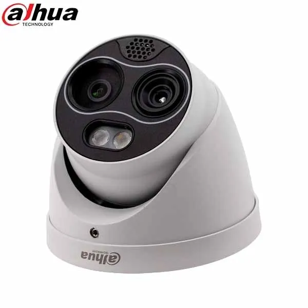 Dahua / IP / 4MP / Eyeball Camera / 2 mm Fixed Thermal Lens / Outdoor / WDR / IP67 / Hybrid Thermal / 5 Year Warranty / DH-TPC-DF1241N-D2F2