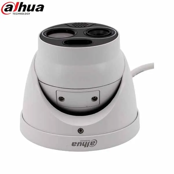 Dahua / IP / 4MP / Eyeball Camera / 2.0 mm Fixed Thermal Lens / Outdoor / WDR / IP67 / Hybrid Thermal / 5 Year Warranty / DH-DHI-TPC-DF1241-B2F2-S2