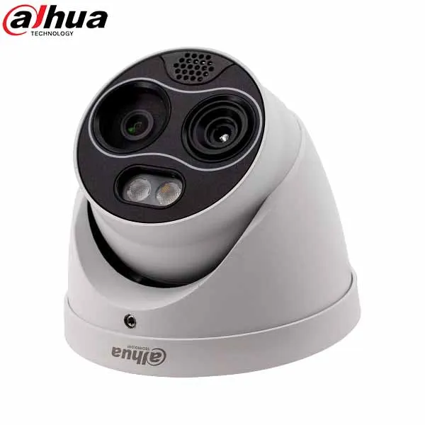 Dahua / IP / 4MP / Eyeball Camera / 7mm Fixed Thermal Lens / Outdoor / WDR / IP67 / Hybrid Thermal / 5 Year Warranty / DH-TPC-DF1241N-D7F8