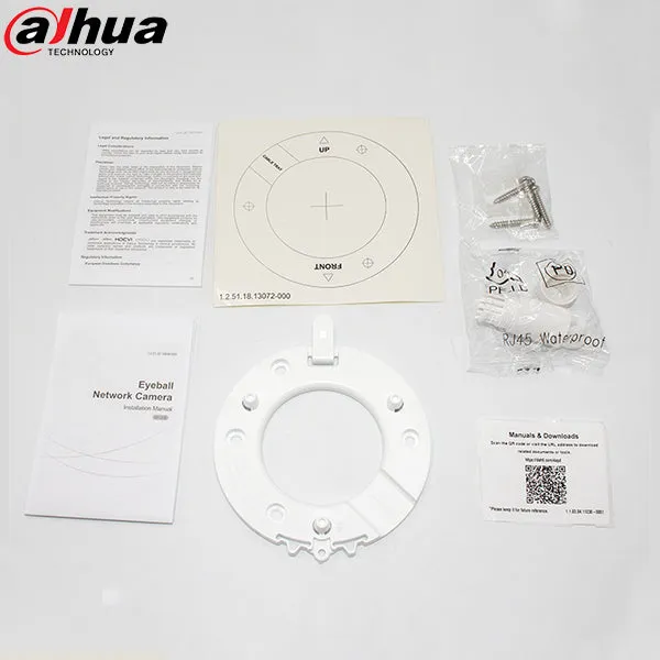 Dahua / IP / 4MP / Eyeball Camera / Fixed / 2.8mm Lens / Outdoor / WDR / IP67 / 30m Smart IR / Starlight / Built-in Microphone / 5 Year Warranty / DH-N42BJ62