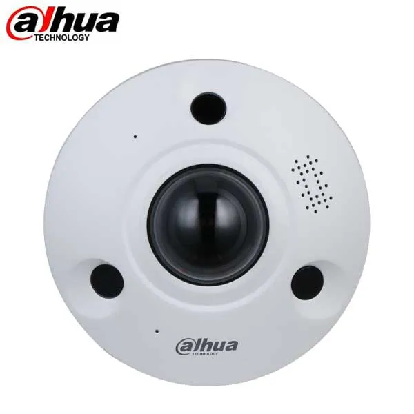 Dahua / IP / 8MP / Fisheye Camera / Fixed / 1.29mm Lens / Outdoor / IP67 / IK10 / 360° Panoramic / Built-in Microphone / 5 Year Warranty / DH-N88BR5V