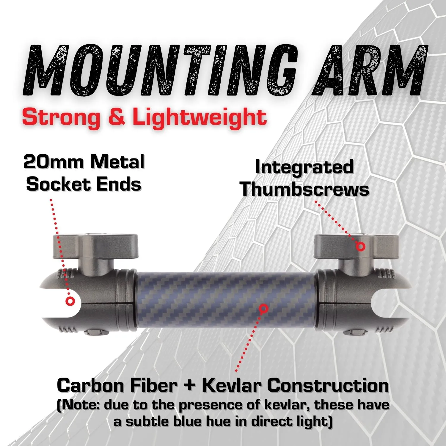 DiabloM6 Metal Series Jeep Wrangler JK/JKU Magnetic Phone Mount - 2011-2018