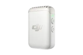 DJI Mic 2 Transmitter/Recorder with Built-In Microphone (Platinum White)