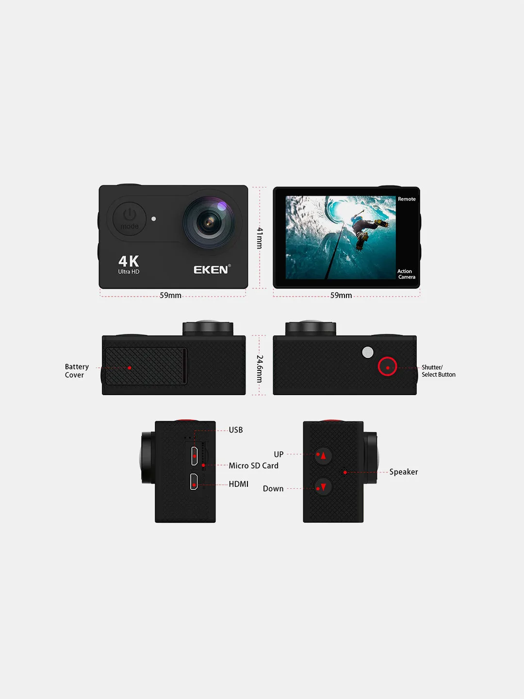 EKEN H9R Action Camera