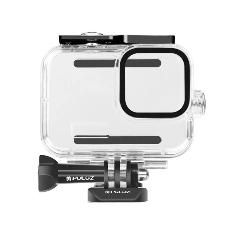 For GoPro HERO13 Black /12 Black /11 Black /10 Black /9 Black PULUZ 60m Waterproof Housing Protective Case with Buckle Basic Mount & Screw