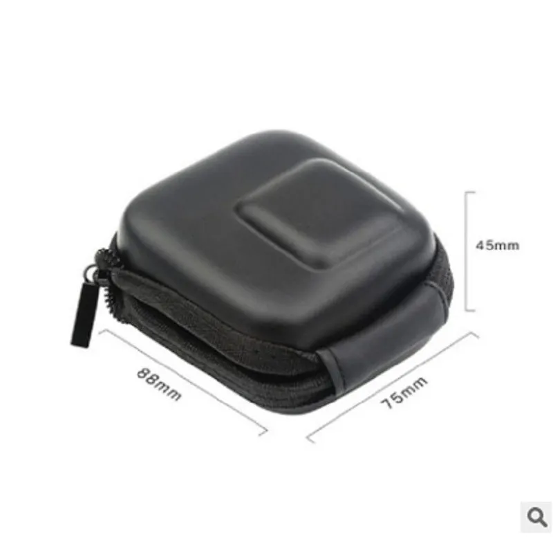 For Gopro5 6 7 Osmo Action Camera Bag Mini Storage Bag GoPro Accessories Pu Bag