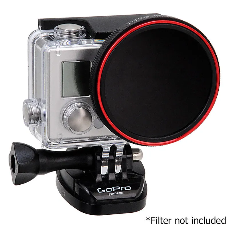 Fotodiox Pro WonderPana Go H3  Filter Adapter - GoTough Filter Adapter System f/ GoPro HERO3 /4 Slimeline Skeleton or Underwater Housing (Not HERO3)