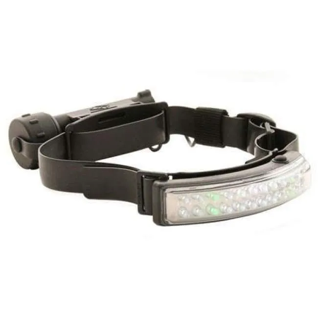 FoxFury Command  Tilt White & Green LED Headlamp / Helmet Light