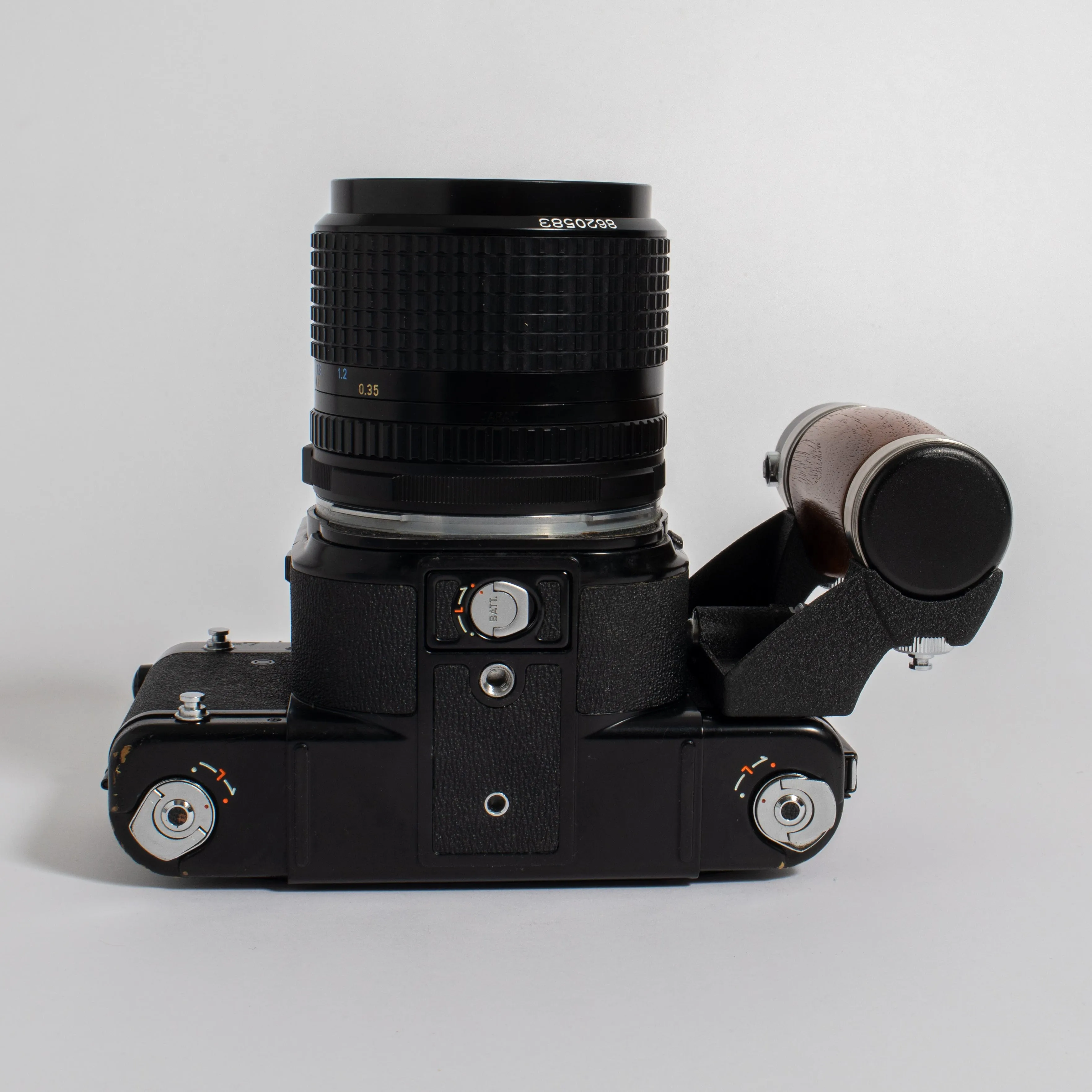 Fresh CLA: Pentax 6x7 MLU with SMC Pentax 67 55mm f/4 Lens, Auto Extension Tube, and TTL Prism Finder