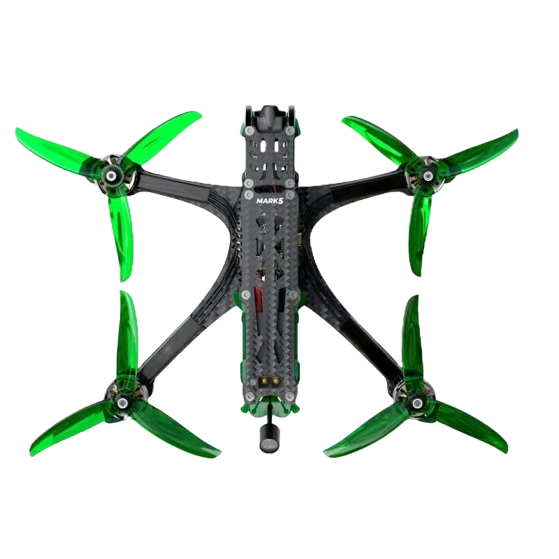 High-Definition GEPRC MARK5 FPV Racing Drone with 6S Battery (TBS Module)