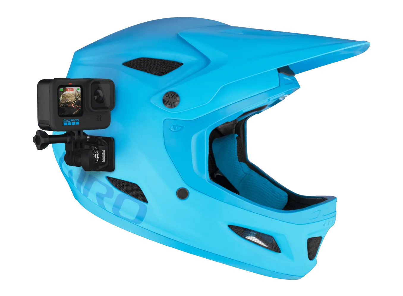 GoPro Helmet Front   Side Mount