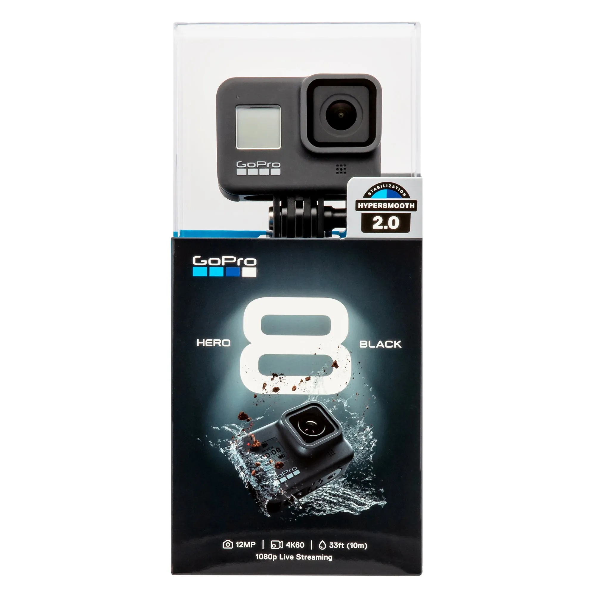 GoPro HERO 8 Black 4K Waterproof Action Camera with Lexar 633x 64GB Memory Card [Black Friday]