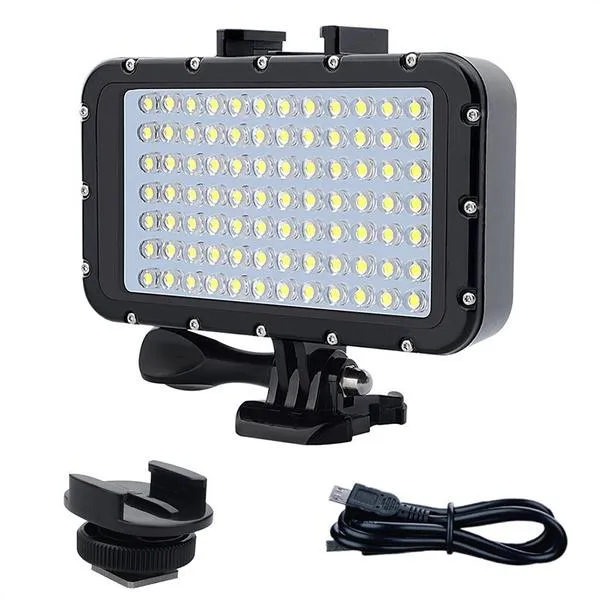 High Power Dimmable Waterproof LED Video Light