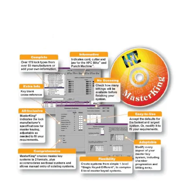 HPC MK-CD Masterking Keying Software