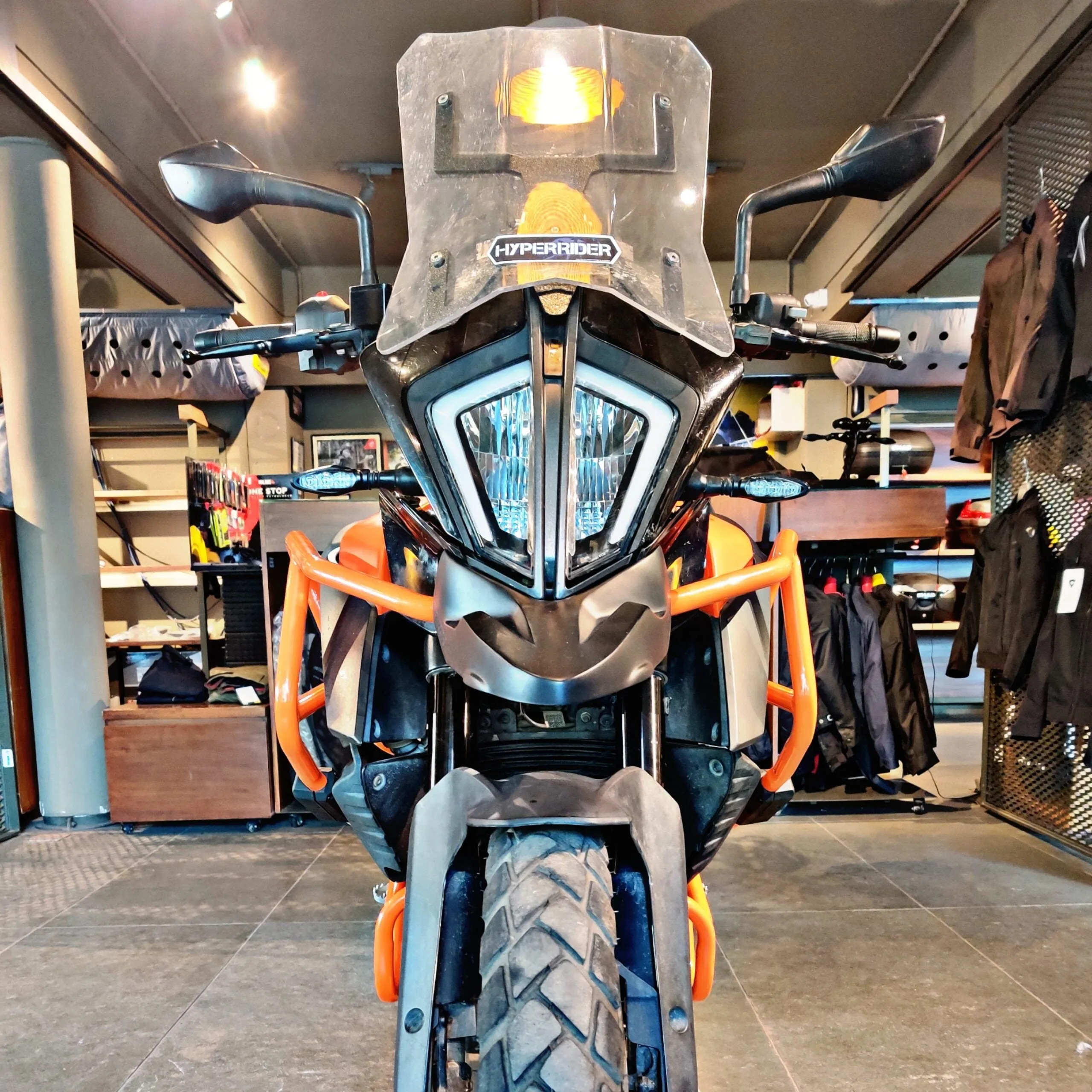 Hyperrider KTM Adventure 390 250 Crash Guard Type 2 Orange (HRADV021S)